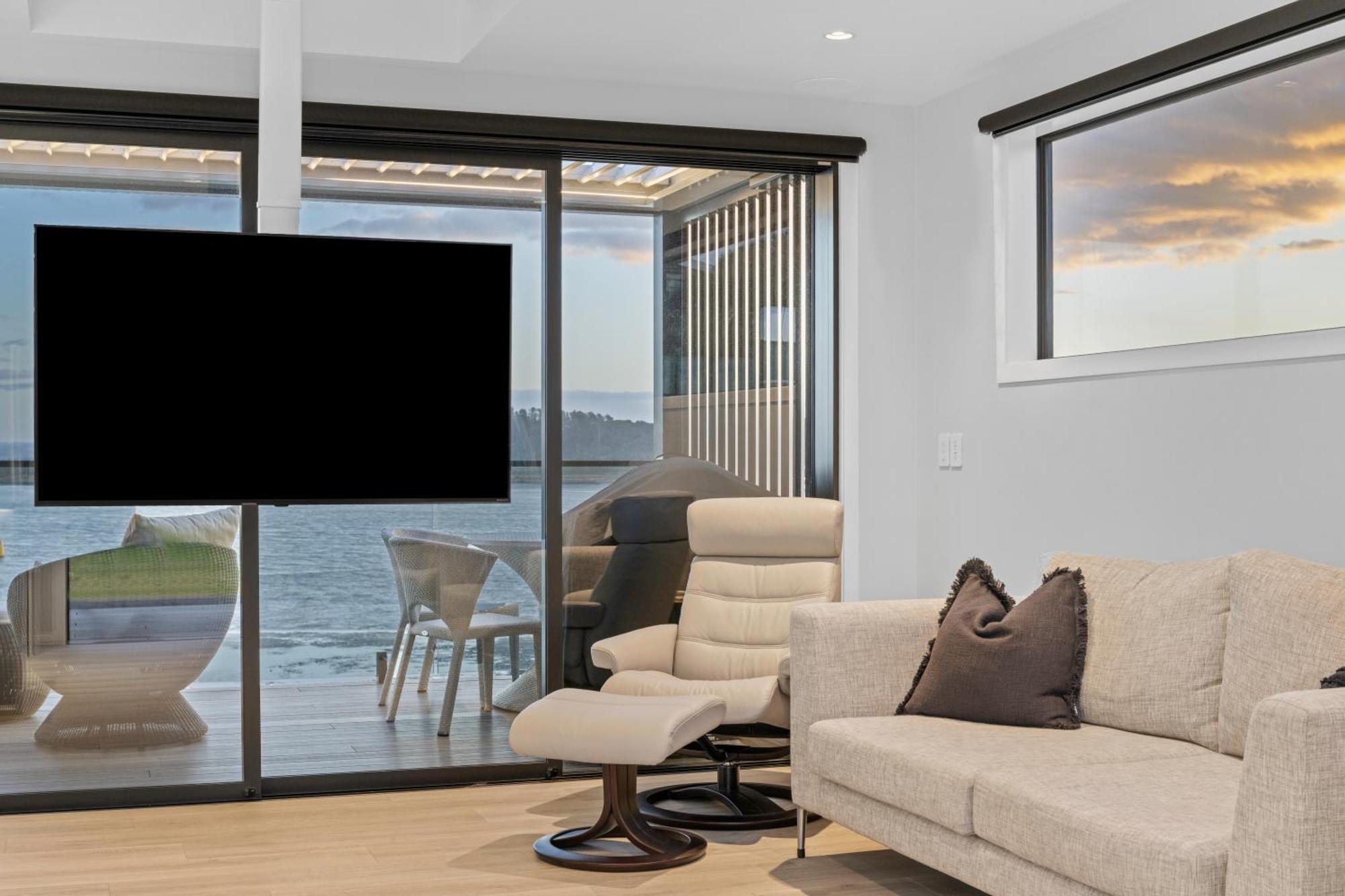 Pukehina Estuary Sunset Views Townhouse & Studio Exterior foto